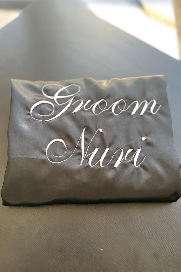 Siyah Groom Damat -Nuri Yazılı